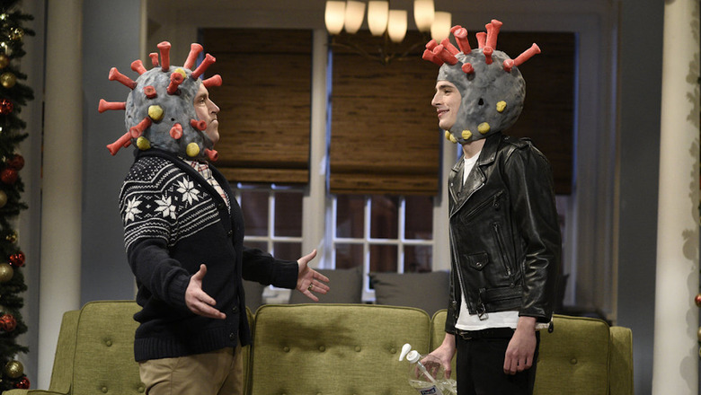 snl coronavirus holiday sketch video