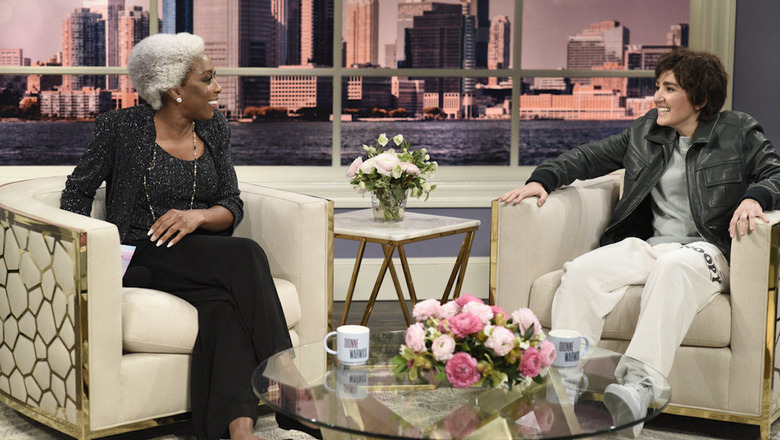 snl dionne warwick talk show
