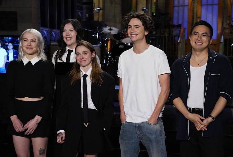 timothee chalamet snl host