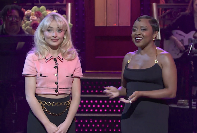 SNL Sabrina Carpenter Quinta Brunson Song Short