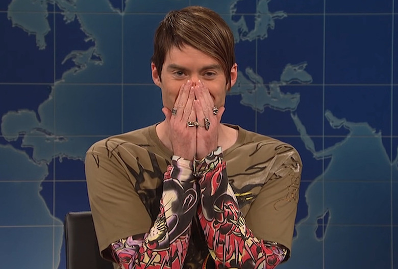 Bill Hader as Stefon on SNL Weekend Update