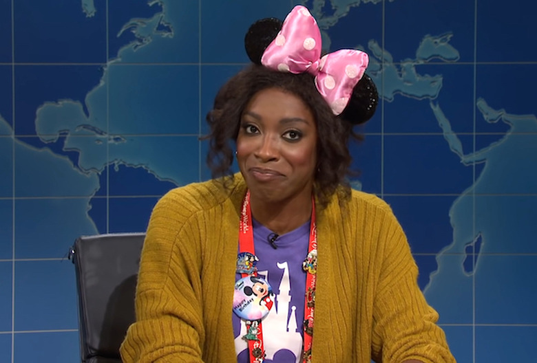 Ego Nwodim as Weary Mother in Her Darkest Hour, 'SNL' Weekend Update