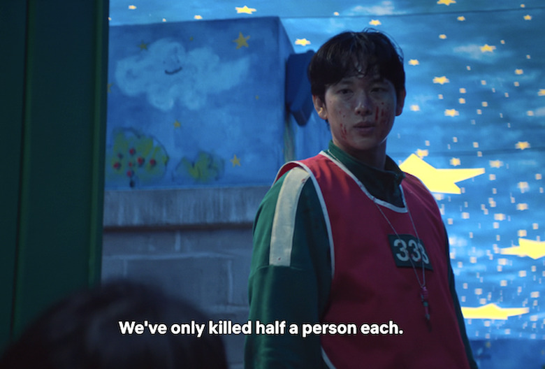 squid game only killed half a person quote