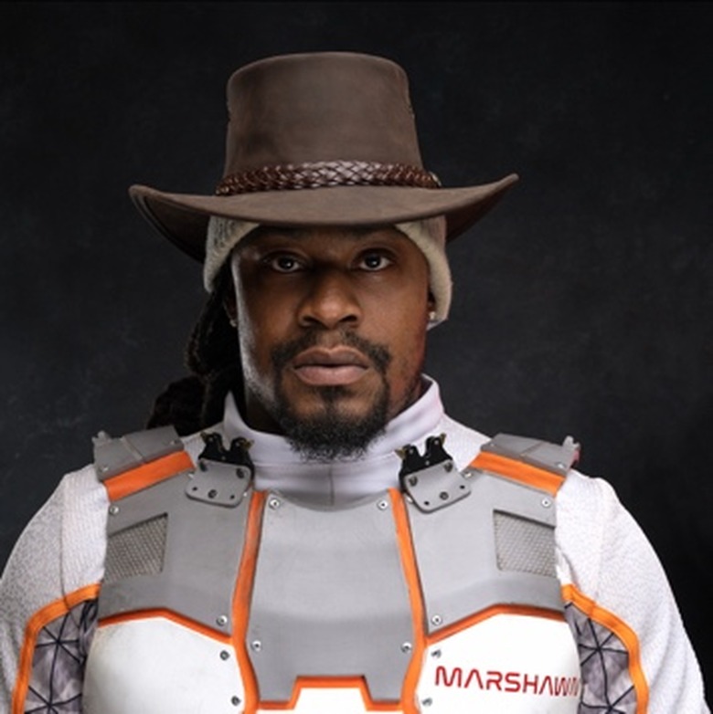 Marshawn Lynch Stars on Mars