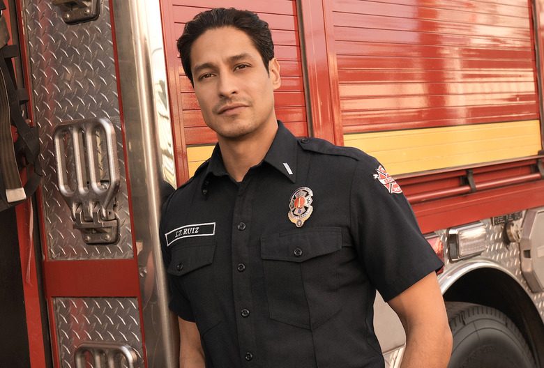 STATION 19 - ABC’s “Station 19” stars Carlos Miranda as Theo Ruiz. (ABC/James Clark)