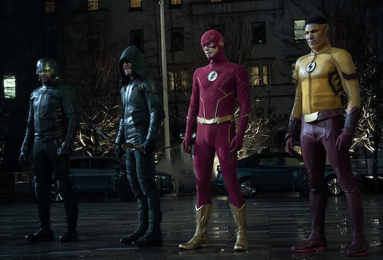 Flash Amell Ramsey Oliver Returns