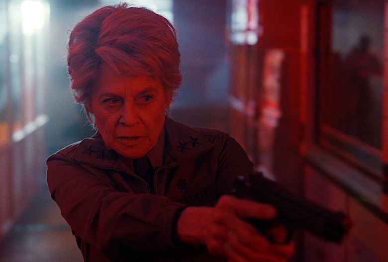 STRANGER THINGS. Linda Hamilton as Dr. Kay in STRANGER THINGS. Cr. Courtesy of Netflix © 2025