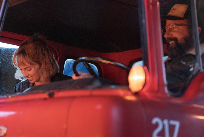 stranger things season 5 behind the scenes maya hawke brett gelman