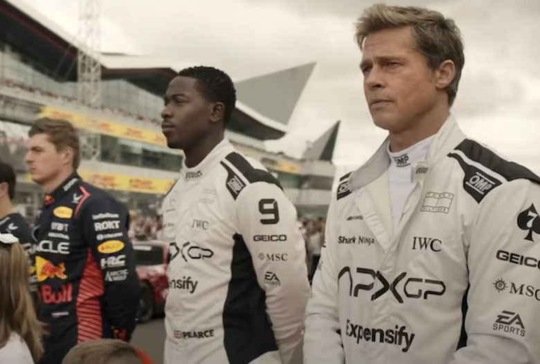 F1 Movie Pitt Idris
