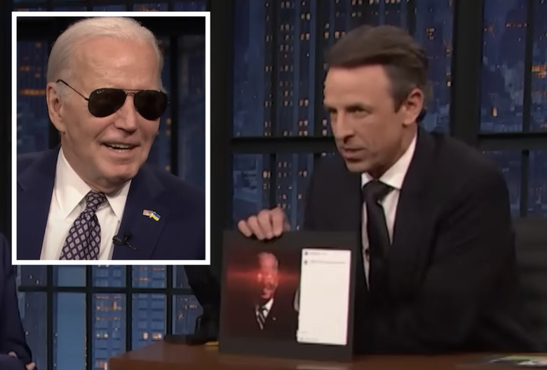 Seth Meyers Joe Biden