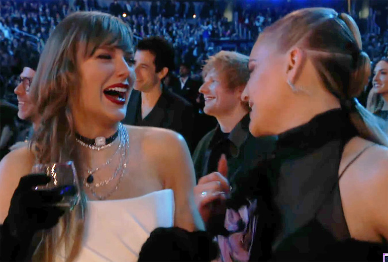 Taylor Swift Grammys Flowers Miley Cyrus