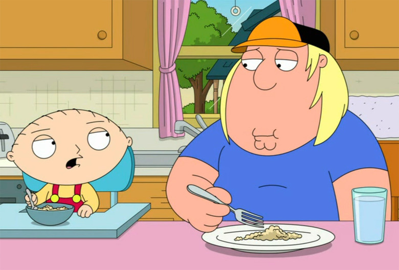 family guy eggs quote