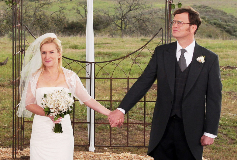 The Office Rainn Wilson Angela Kinsey Dwight Angela