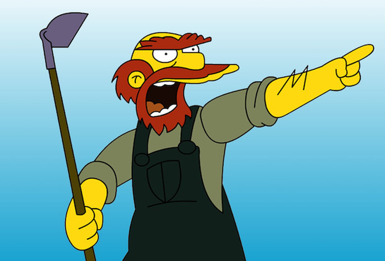 The Simpsons Groundskeeper Willie