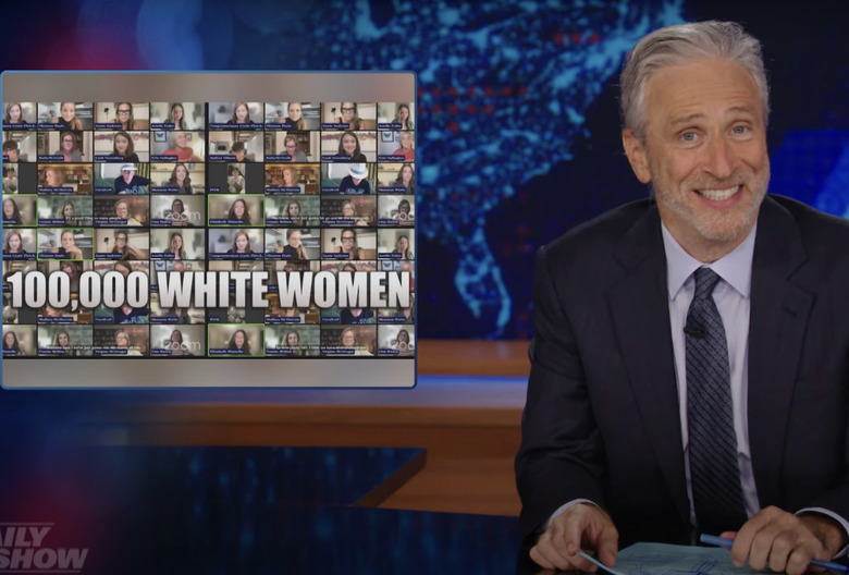 daily show jon stewart goop of white women quote