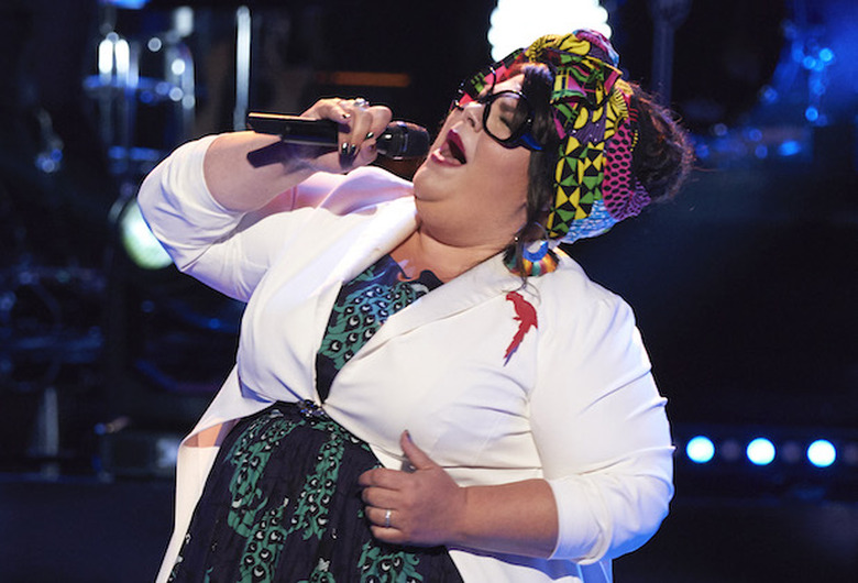 THE VOICE -- he Battles, Part 5/The Knockouts Episode 1711 -- Pictured: (l-r) Katie Kadan -- (Photo by: Tina Thorpe/NBC)