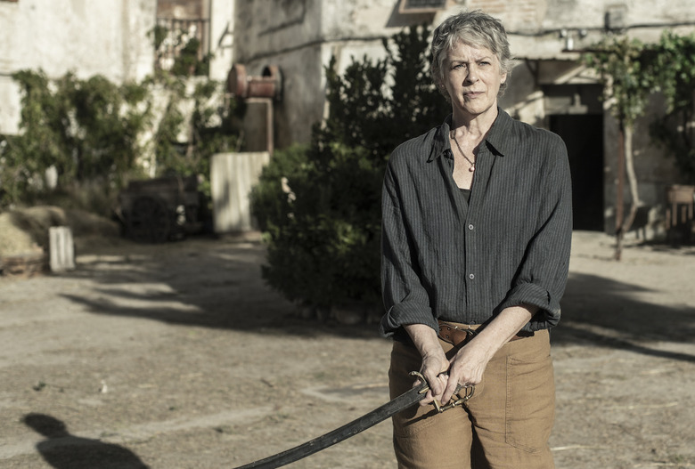 Melissa McBride as Carol Peletier - The Walking Dead: Daryl Dixon _ Season 3 - Photo Credit: Manuel Fernandez-Valdes/AMC