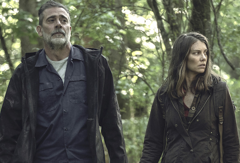 The walking dead negan maggie spinoff amc isle of the dead