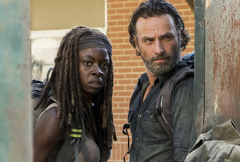 Rick Michonne Walking Dead Returning