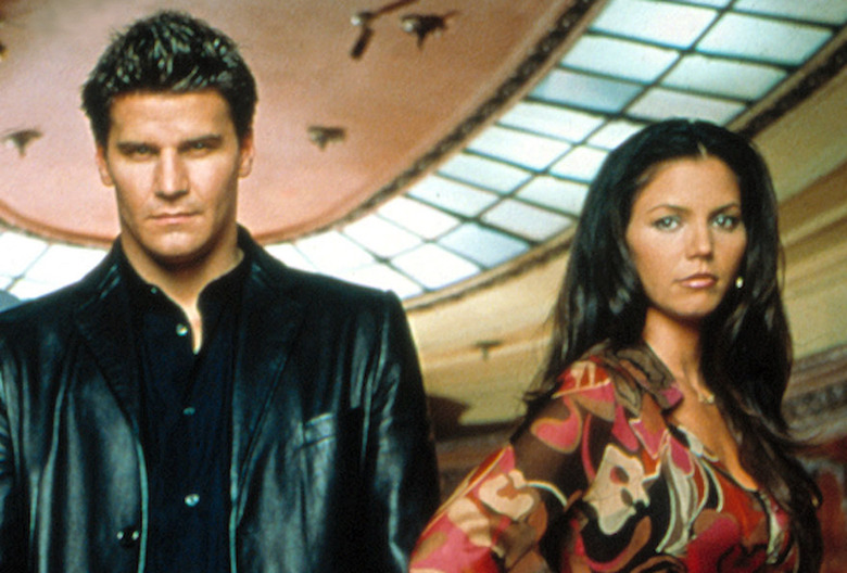 David Boreanaz, Charisma Carpenter in 'Angel'