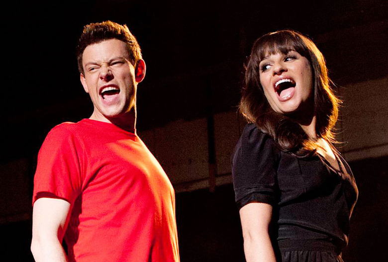 Glee Lea Michele Cory Monteith
