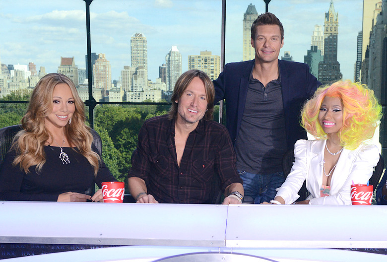 American Idol Mariah Carey Nicki Minaj