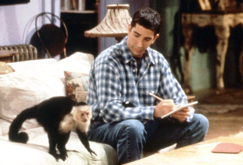 Friends David Schwimmer Marcel Monkey