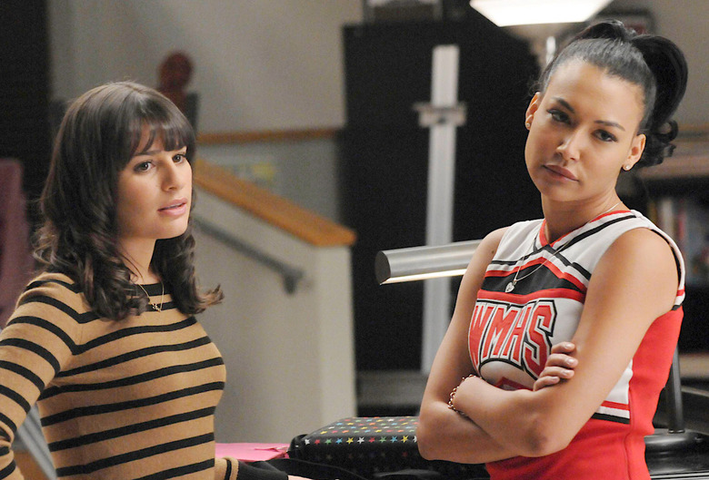Glee Lea Michele Naya Rivera