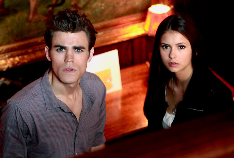 The Vampire Diaries Nina Dobrev Paul Wesley