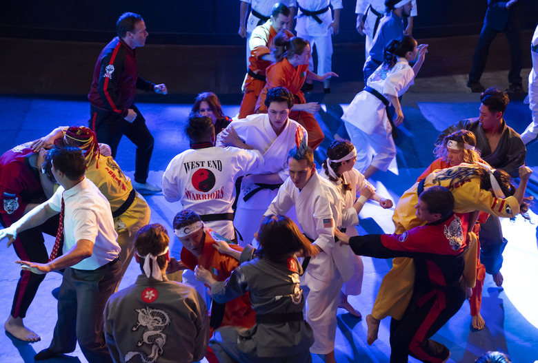 Cobra Kai Sekai Taikai Fight Scene