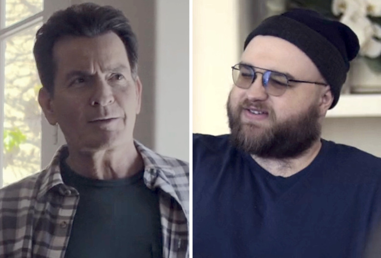 Two and a Half Men Reunion 2023 with Charlie Sheen and Angus T. Jones in Bookie Season 1, Episode 1