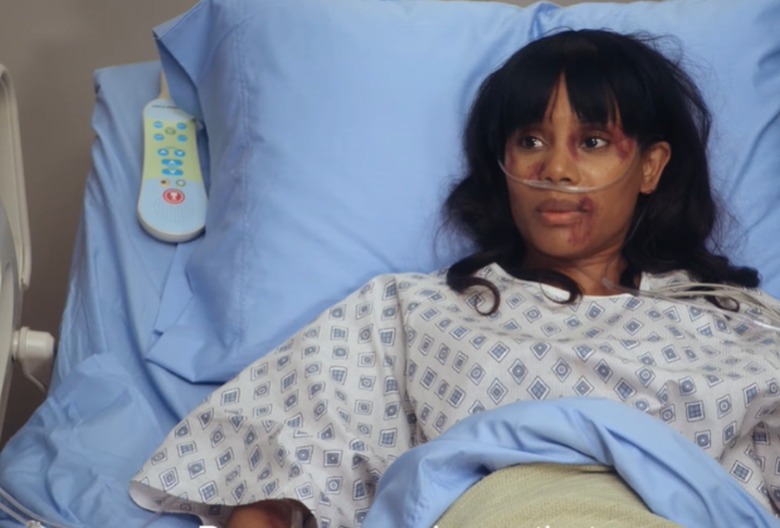 Tyler Perry's Sistas, Jasmine in the hospital