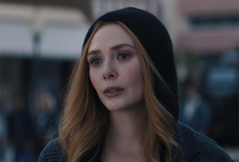 Elizabeth Olsen in WandaVision finale