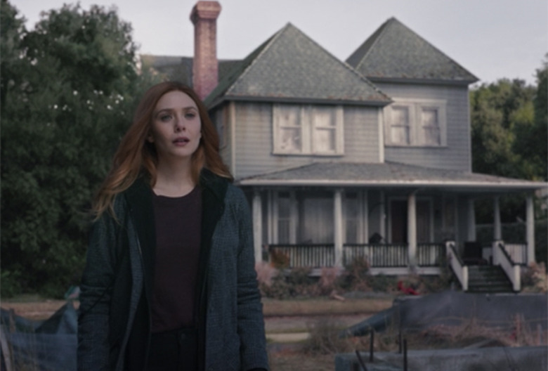 Elizabeth Olsen in WandaVision finale