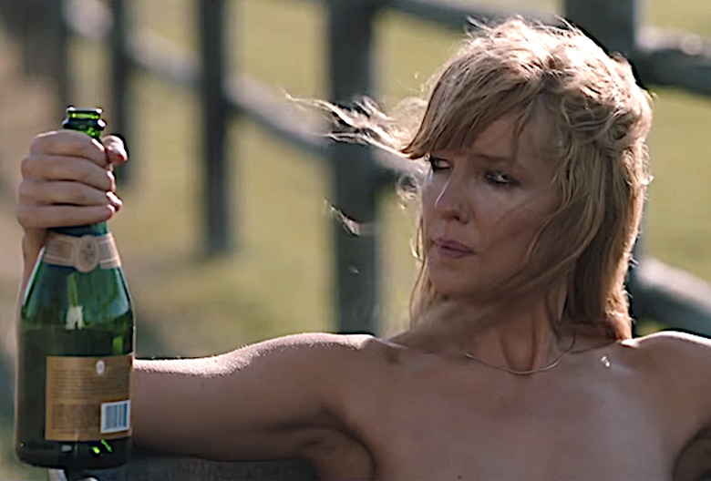 yellowstone beth tub champagne season 1 episode 3 kelly reilly