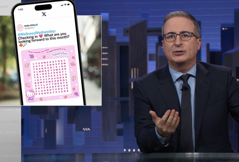 last week tonight with john oliver drinking my lights out quote