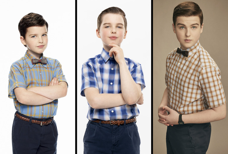 'Young Sheldon' Iain Armitage Season 1 vs. Season 7