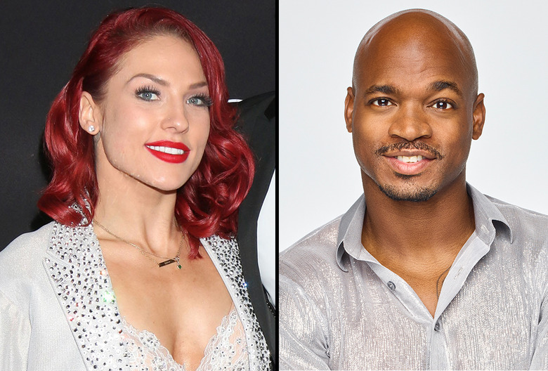 Adrian Peterson Dancing With the Stars Cast