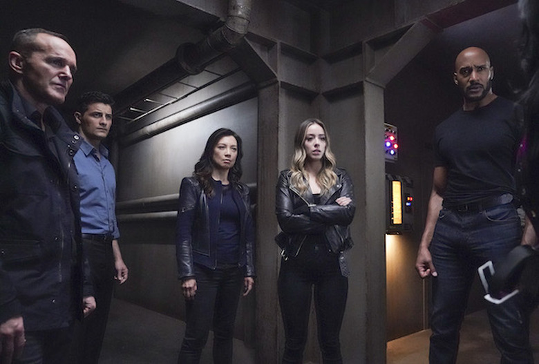 Agents of SHIELD Gray Hallways