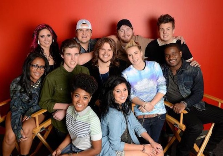 american idol top 11 soundtrack night