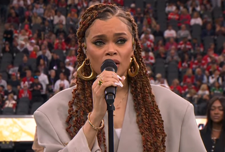 Andra Day at the Super Bowl