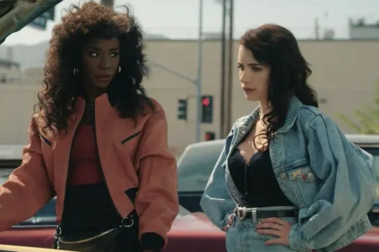 AHS 1984 Emma Roberts Angelica Ross