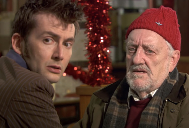 Bernard Cribbins as Wilf on Doctor Who