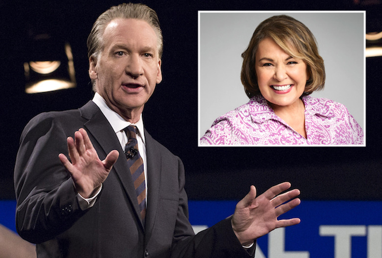 bill maher roseanne cancellation
