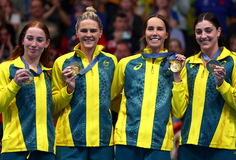 Paris Olympics Australia Women's Swimming Team