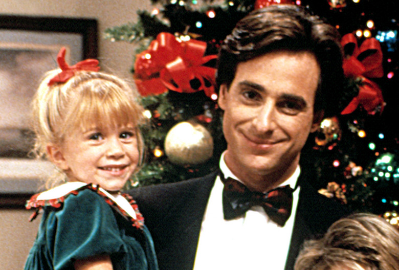 Bob Saget, Mary-Kate and Ashley Olsen on Full House