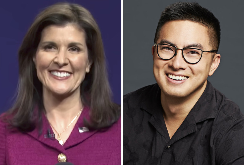 SNL Nikki Haley and Bowen Yang