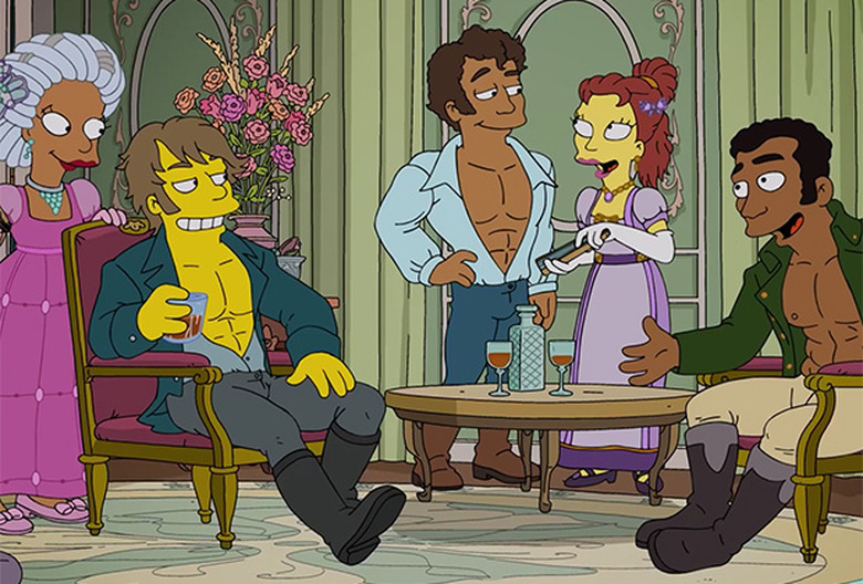 Bridgerton Parody On The Simpsons