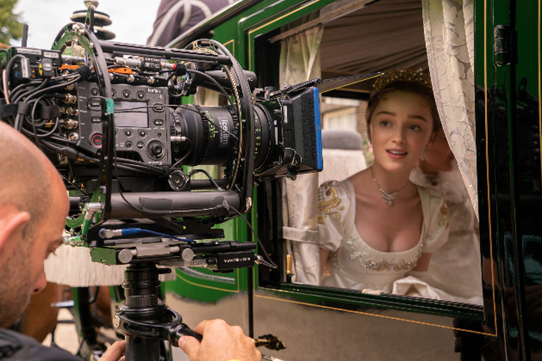 Phoebe Dynevor on Bridgerton