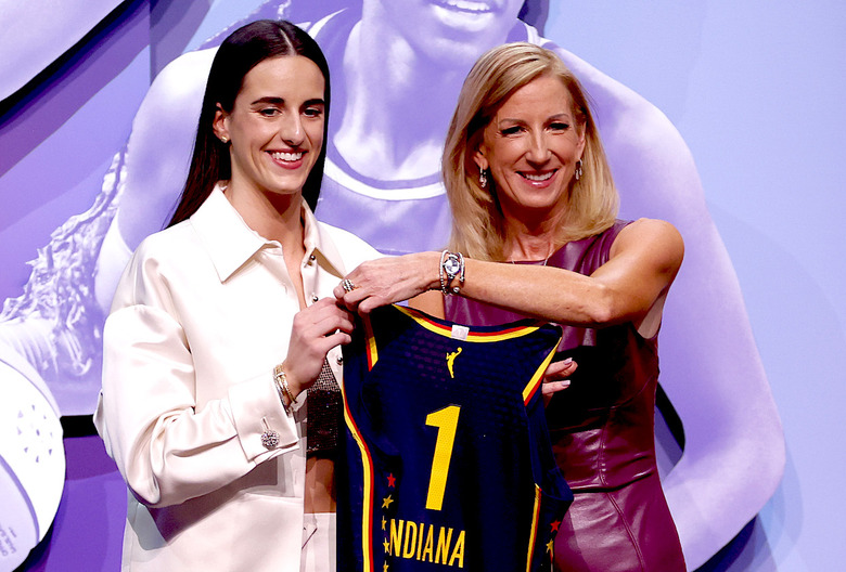 Caitlin Clark WNBA Draft Indiana Fever